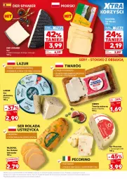 Gazetka promocyjna Kaufland - Mocny Start - Gazetka - ważna od 20.05 do 20.05.2026 - strona 17 - produkty: Ser, Twaróg, Rolada, Ser pleśniowy, Lazur, Pecorino