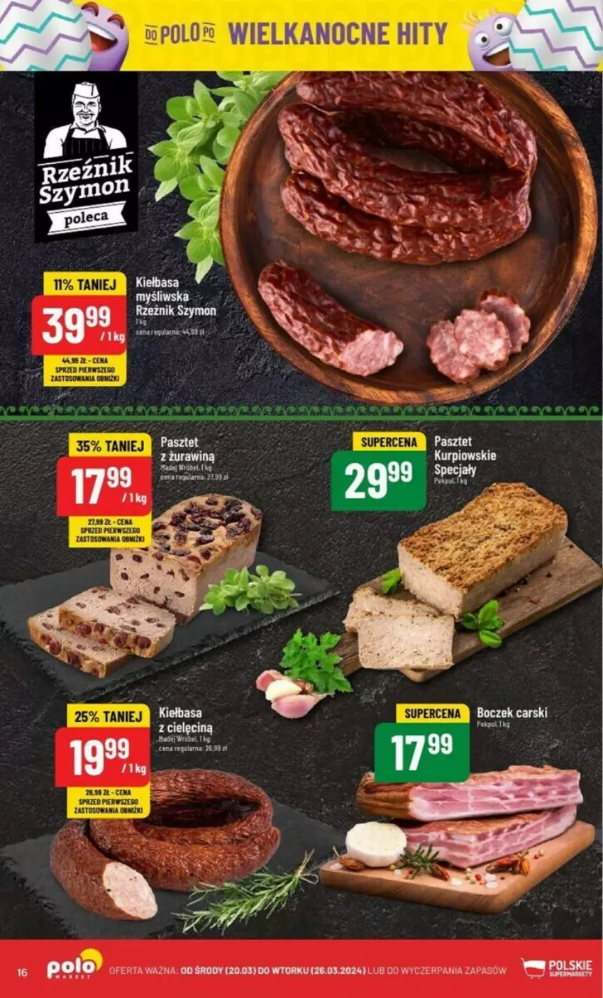 Gazetka promocyjna PoloMarket - ważna 20.03 do 26.03.2024 - strona 8 - produkty: Kiełbasa, LG