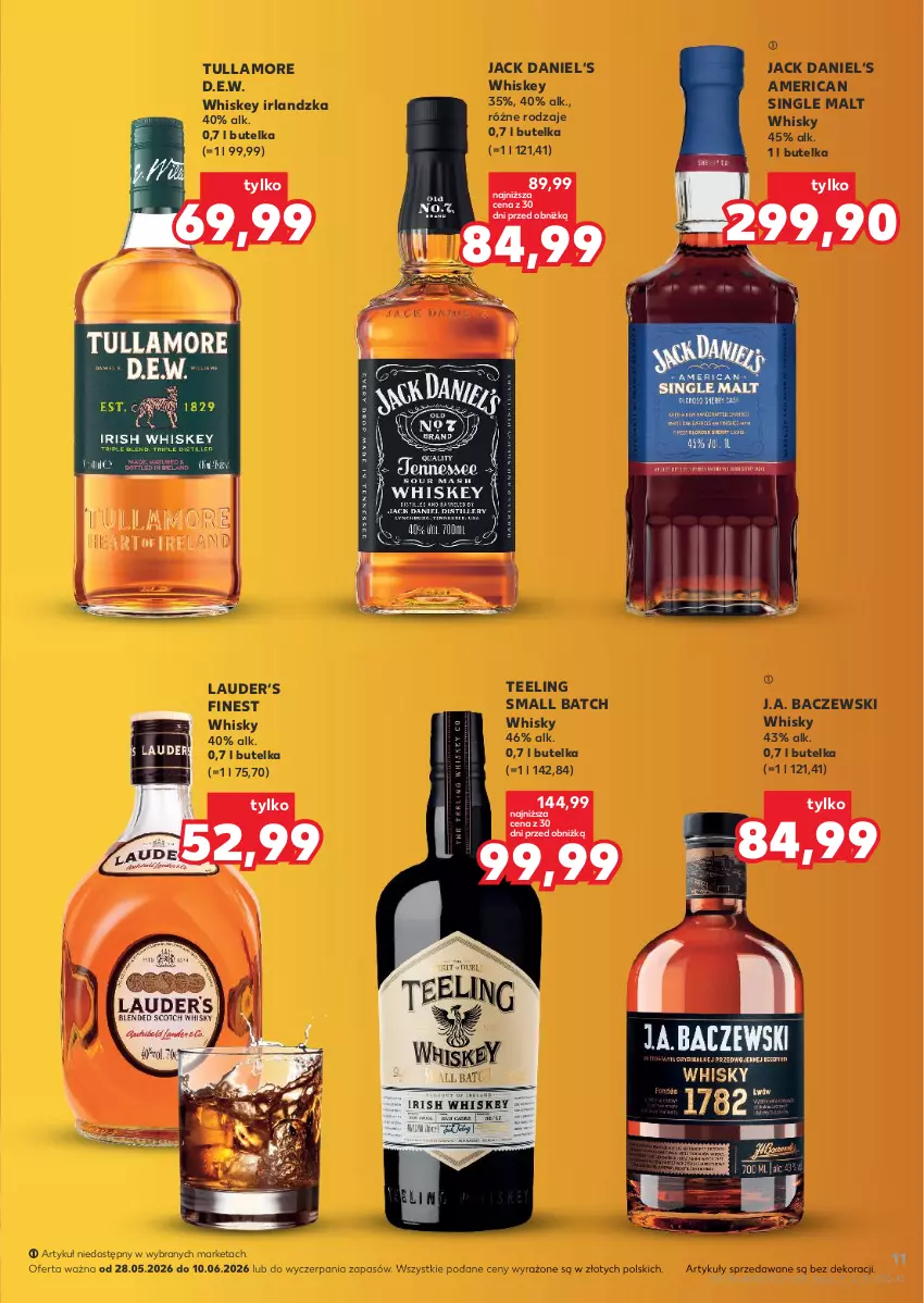 Gazetka promocyjna Kaufland - Barek Kauflandu - ważna 28.05 do 10.06.2026 - strona 11 - produkty: Whiskey, Whisky