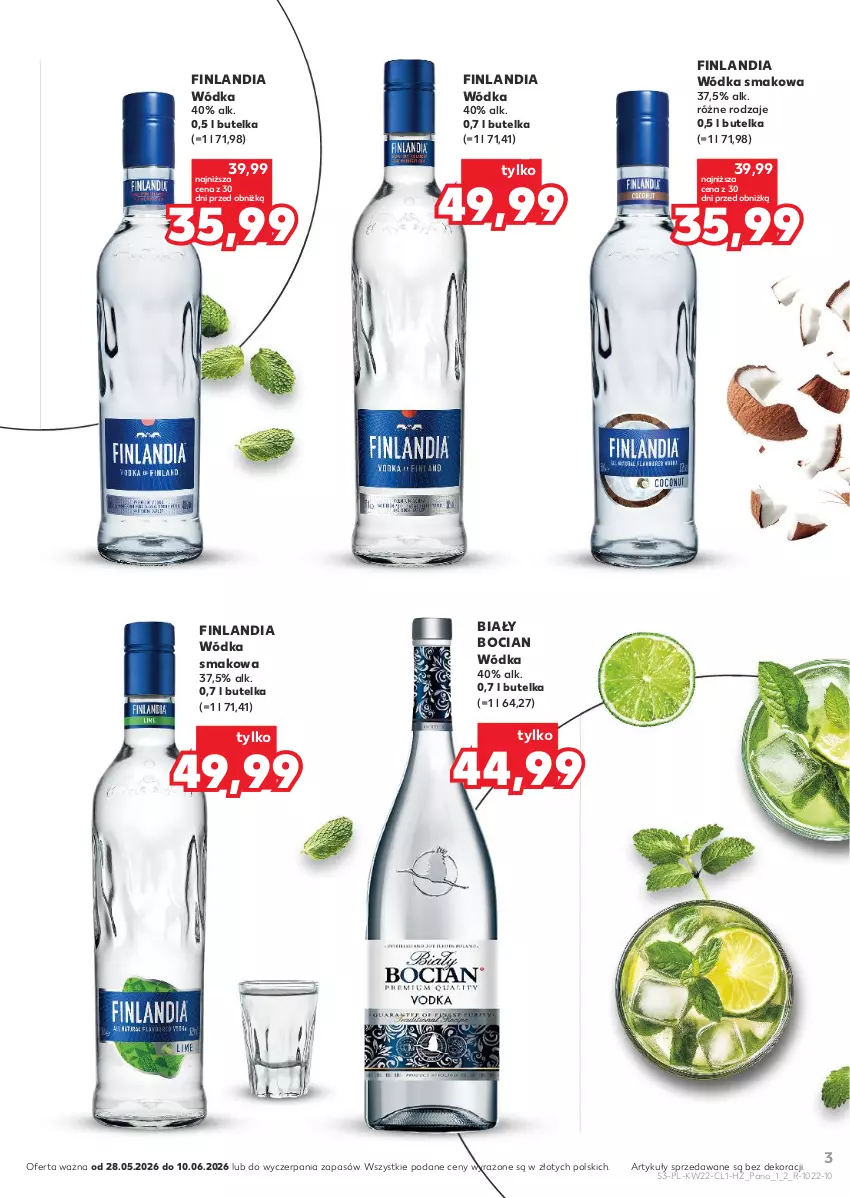 Gazetka promocyjna Kaufland - Barek Kauflandu - ważna 28.05 do 10.06.2026 - strona 3 - produkty: Biały Bocian, Finlandia, Wódka
