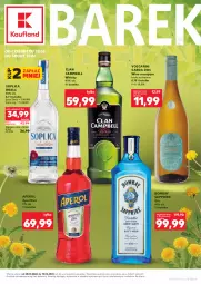 Gazetka promocyjna Kaufland - Barek Kauflandu - Gazetka - ważna od 10.06 do 10.06.2026 - strona 1 - produkty: Mus, Gin, Bell, Soplica, Wino musujące, Wódka, Whisky, Wino, Aperol