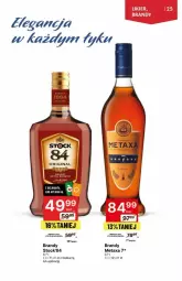 Gazetka promocyjna Delikatesy Centrum - Gazetka - ważna od 31.01 do 31.01.2024 - strona 18 - produkty: Metaxa, Stock, Brandy, Likier