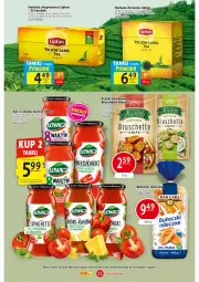 Gazetka promocyjna Prim Market - Gazetka - ważna od 22.02 do 22.02.2023 - strona 11 - produkty: Cebula, Sos, Ser, NBA, Bułeczki, Lipton, Dan Cake, Bułeczki mleczne, Bruschette, Chleb, Herbata