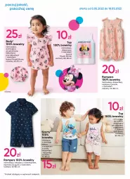 Gazetka promocyjna Pepco - Dobrane pary! - Gazetka - ważna od 18.05 do 18.05.2022 - strona 6 - produkty: Top, Koc, Body, Szorty, Disney, Mysz, Minnie, Fa