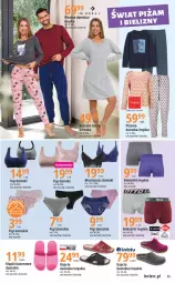 Gazetka promocyjna E Leclerc - Gazetka - ważna od 30.09 do 30.09.2023 - strona 15 - produkty: Klapki, Top, Ser, Kapcie, Biustonosz, Kosz, Koszula, Figi, Bokserki, Piżama