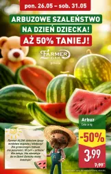 Gazetka promocyjna Aldi - Dzień dziecka - Gazetka - ważna od 31.05 do 31.05.2025 - strona 4 - produkty: Szal, Kosz, Dzieci, Arbuz, Fa