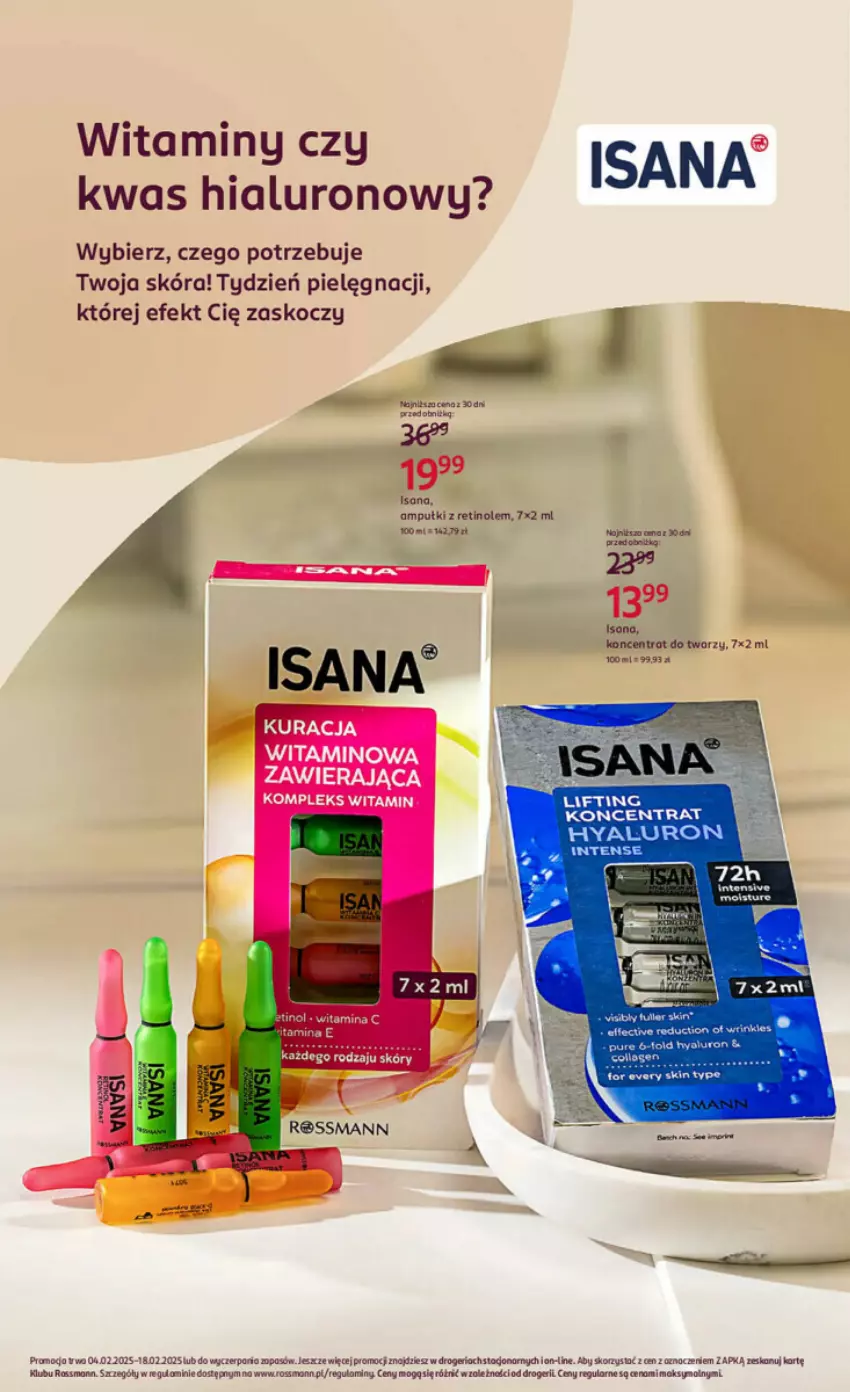 Gazetka promocyjna Rossmann - ważna 04.02 do 18.02.2025 - strona 10 - produkty: Isana, Koc