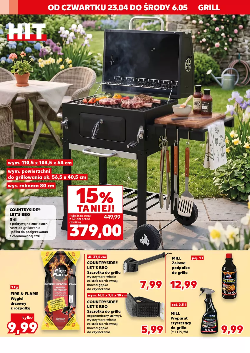 Gazetka promocyjna Kaufland - Kaufland - ważna 23.04 do 06.05.2026 - strona 18 - produkty: Grill, Półka, Szczotka