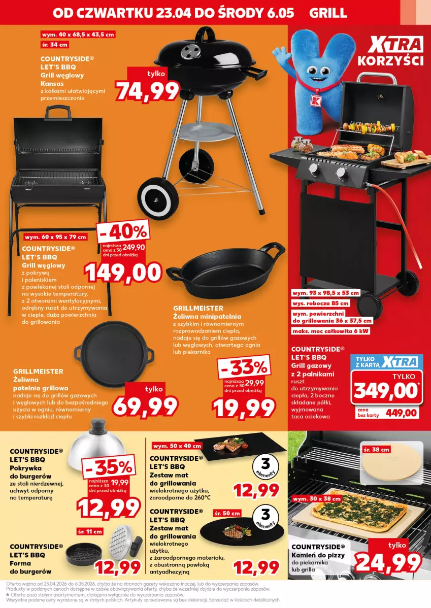 Gazetka promocyjna Kaufland - Kaufland - ważna 23.04 do 06.05.2026 - strona 19 - produkty: Burger, Grill, Piekarnik, Por