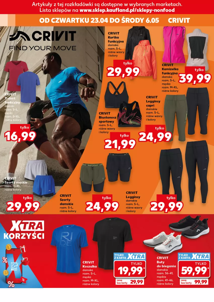 Gazetka promocyjna Kaufland - Kaufland - ważna 23.04 do 06.05.2026 - strona 20 - produkty: Buty, Kosz, Koszulka