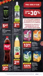 Gazetka promocyjna Aldi - Pełny katalog - Gazetka - ważna od 13.08 do 13.08.2022 - strona 13 - produkty: Piwa, Hoop, Sok, Mus, Koc, Gra, Maliny, Napój izotoniczny, Napój gazowany, Radler, Oshee, Okocim, Mango, Napój