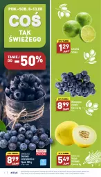 Gazetka promocyjna Aldi - Pełny katalog - Gazetka - ważna od 13.08 do 13.08.2022 - strona 2 - produkty: Winogrona, Limonka, Wino, Melon