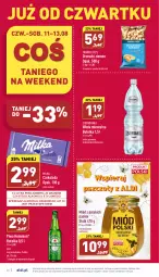 Gazetka promocyjna Aldi - Pełny katalog - Gazetka - ważna od 13.08 do 13.08.2022 - strona 26 - produkty: Piwa, Piwo, Gra, Orzeszki, Heineken, Czekolada, Miód, Woda mineralna, Woda, Orzeszki ziemne, Cisowianka, Milka, Nektar