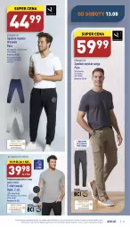 Gazetka promocyjna Aldi - Pełny katalog - Gazetka - ważna od 13.08 do 13.08.2022 - strona 37 - produkty: T-shirt, Dres, Wełna, Spodnie