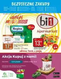 Gazetka promocyjna Bi1 - Uwaga mega paka - Gazetka - ważna od 04.10 do 04.10.2022 - strona 1 - produkty: Piec, Gin, Papier, Papier toaletowy, Aloe vera