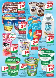 Gazetka promocyjna Dino - Gazetka 33 - Gazetka - ważna od 22.08 do 22.08.2023 - strona 12 - produkty: Jogurt naturalny, Ser, Gra, Danone, Piątnica, Zott, Bell, Jogurt, Probiotyk, Activia, Serek, Bella, Deser, Jogobella, Napój, Olma, Mleko zsiadłe, Kokos, Monte, Mleko, Fa