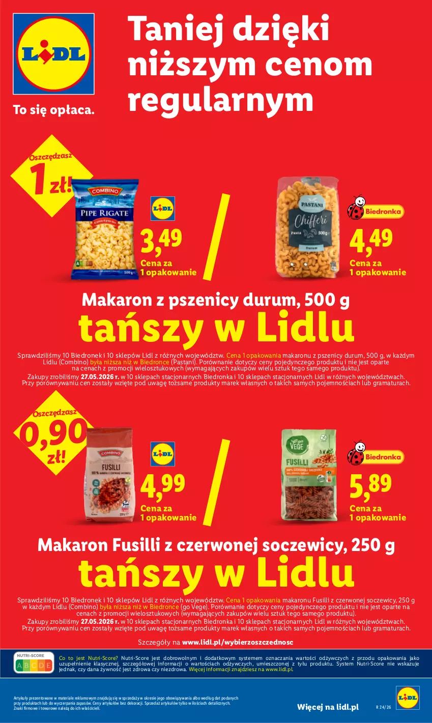 Gazetka promocyjna Lidl - Gazetka ważna od 11.06 do 13.06 - ważna 11.06 do 13.06.2026 - strona 33 - produkty: Gra, Makaron, Por, Rama, Rum