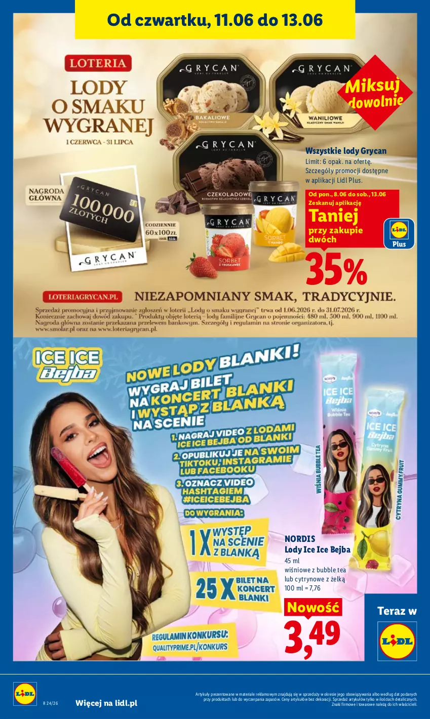 Gazetka promocyjna Lidl - Gazetka ważna od 11.06 do 13.06 - ważna 11.06 do 13.06.2026 - strona 64 - produkty: Gry, Lody, Tera