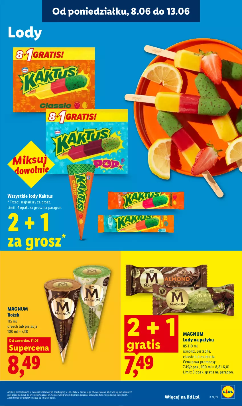 Gazetka promocyjna Lidl - Gazetka ważna od 11.06 do 13.06 - ważna 11.06 do 13.06.2026 - strona 67 - produkty: Gra, Kaktus, Lody