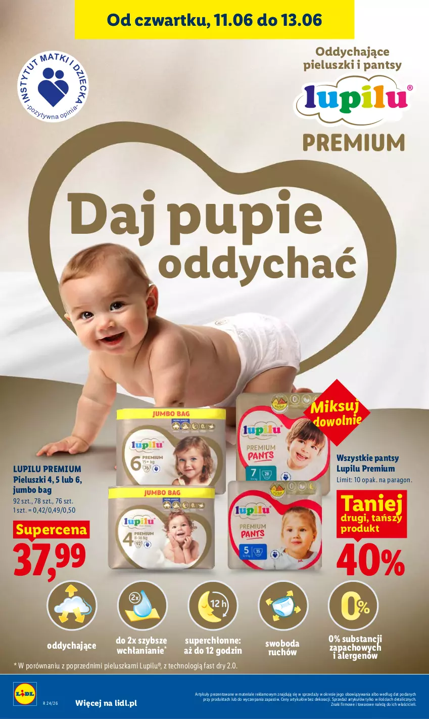 Gazetka promocyjna Lidl - Gazetka ważna od 11.06 do 13.06 - ważna 11.06 do 13.06.2026 - strona 90 - produkty: Fa, O Bag, Por