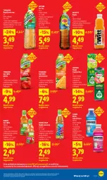 Gazetka promocyjna Lidl - Gazetka ważna od 11.06 do 13.06 - Gazetka - ważna od 13.06 do 13.06.2026 - strona 5 - produkty: Sok, Tropical, Ice tea, Lipton, Tymbark, Oshee, Kubuś, Woda, Napój, Hortex