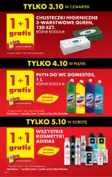 Gazetka promocyjna Biedronka - Od Czwartku - Gazetka - ważna od 09.10 do 09.10.2024 - strona 12 - produkty: Domestos, Rum, Por, Gra, Chusteczki, Płyn do wc