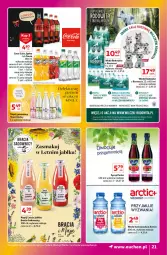 Gazetka promocyjna Auchan - Gazetka Znane Marki Lubiane Hipermarket Auchan - Gazetka - ważna od 07.06 do 07.06.2023 - strona 21 - produkty: Gin, Gra, Coca-Cola, Paola, Napój gazowany, Syrop, Fanta, Woda, Sprite, Napój, Fa