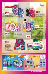 Gazetka promocyjna Auchan - Gazetka Znane Marki Lubiane Hipermarket Auchan - Gazetka - ważna od 07.06 do 07.06.2023 - strona 27 - produkty: Płyn do prania, Bref, Tablet, Proszek do prania, Somat, Perwoll