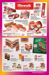 Gazetka promocyjna Auchan - Gazetka Znane Marki Lubiane Hipermarket Auchan - Gazetka - ważna od 07.06 do 07.06.2023 - strona 3 - produkty: Piec, Kurczak, Polędwica, Szynka wieprzowa, Kiełbasa krakowska, Parówki, Parówki z szynki, Szynka, Tarczyński, Schab wieprzowy, Kabanos, Kiełbasa, Olewnik