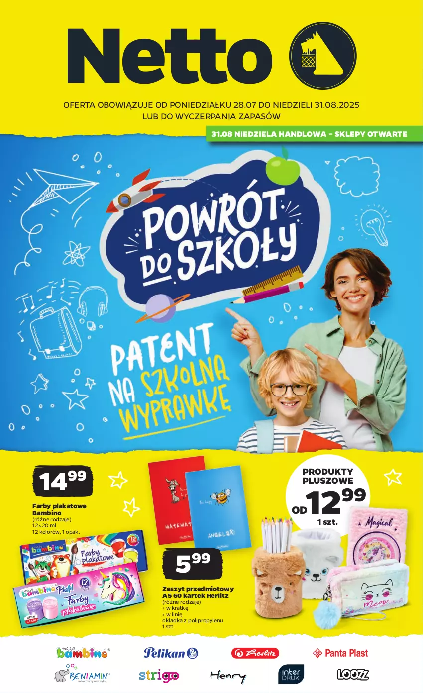 Gazetka promocyjna Netto - Katalog BTS 2025 - ważna 28.07 do 31.08.2025 - strona 1 - produkty: Fa