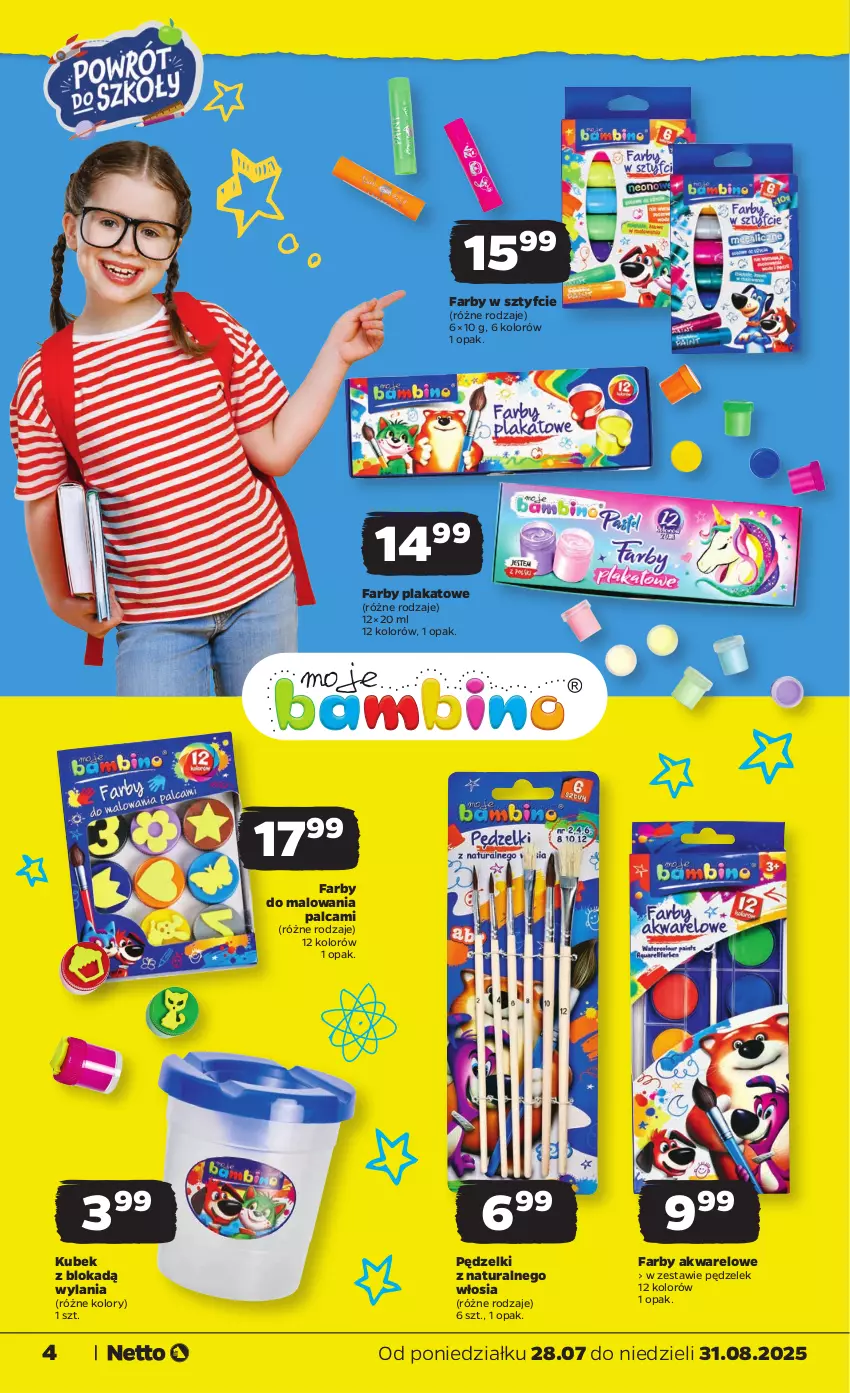 Gazetka promocyjna Netto - Katalog BTS 2025 - ważna 28.07 do 31.08.2025 - strona 4 - produkty: Fa, Kubek