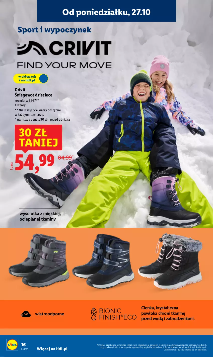 Gazetka promocyjna Lidl - GAZETKA - ważna 27.10 do 31.10.2025 - strona 20 - produkty: Dzieci, Por, Sport