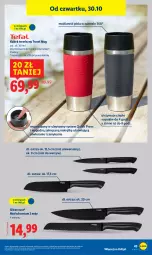 Gazetka promocyjna Lidl - GAZETKA - Gazetka - ważna od 31.10 do 31.10.2025 - strona 47 - produkty: Silvercrest, Noż, Nóż uniwersalny, Warka, Kubek termiczny, Kubek, Zmywarka