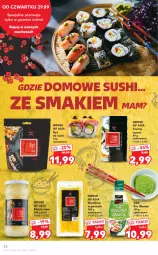 Gazetka promocyjna Kaufland - OFERTA TYGODNIA - Gazetka - ważna od 05.10 do 05.10.2022 - strona 22 - produkty: Ryż do sushi, Sos, Ryż, House of Asia, Sezam, Sushi, Wasa, Imbir