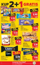 Gazetka promocyjna Kaufland - OFERTA TYGODNIA - Gazetka - ważna od 05.10 do 05.10.2022 - strona 28 - produkty: Goplana, Ciastka, Gra, Kinder Bueno, Jeżyki, Wafle, LANA, Mars, Baton, E. Wedel, Olej, Kinder, Milka, Nimm2, Fa