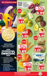 Gazetka promocyjna Kaufland - OFERTA TYGODNIA - Gazetka - ważna od 05.10 do 05.10.2022 - strona 8 - produkty: Warzywa, Seler korzeń, Laur, Sałat, Gruszki, Winogrona, Półka, Owoce, Wino, Grunt, Mango, Olej