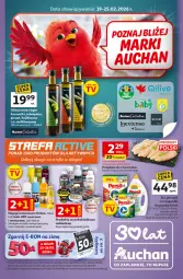 Gazetka promocyjna Auchan - 30 Lat Hipermarket - Gazetka - ważna od 25.02 do 25.02.2026 - strona 1 - produkty: Kurczak, Warzywa, Sok, Gin, Gra, Persil, Napoje, Polędwiczki z kurczaka, Oshee, Kapsułki do prania, HP, Oliwa