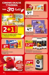 Gazetka promocyjna Auchan - 30 Lat Hipermarket - Gazetka - ważna od 25.02 do 25.02.2026 - strona 24 - produkty: Piec, Ciastka, Kawa rozpuszczalna, Gra, Kawa, Chrupki, 7 Days, Sonko, Rogal, Czekolada, Pieczywo chrupkie, Pieczywo, Baton, Knoppers, Kakao, Lindt, Milka, LG