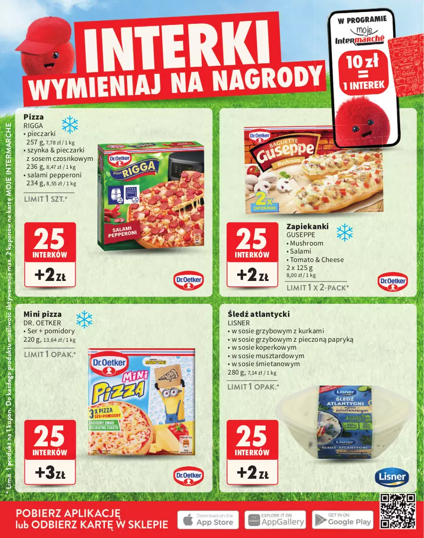 Gazetka promocyjna Intermarche - Katalog Interki - ważna 02.03 do 30.06.2026 - strona 14 - produkty: Dr. Oetker, Lisner, Mus, Piec, Pizza, Pomidory, Salami, Ser, Sos, Szynka