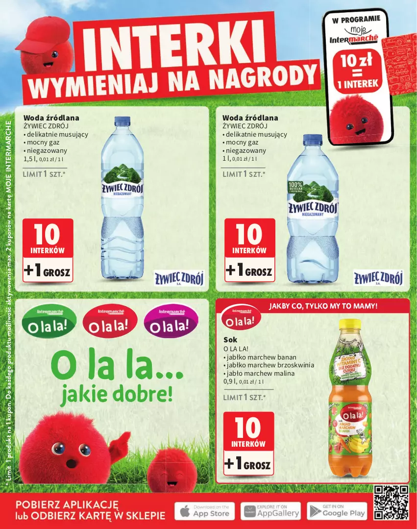 Gazetka promocyjna Intermarche - Katalog Interki - ważna 02.03 do 30.06.2026 - strona 4 - produkty: LANA, Mus, Sok, Woda