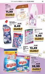 Gazetka promocyjna Netto - Artykuły spożywcze - Gazetka - ważna od 22.02 do 22.02.2023 - strona 13 - produkty: Płyn do kąpieli, Mydło w płynie, Zawieszka do wc, Bref, Proszek do prania, Mydło, Bryza, Kapsułki do prania, Luksja