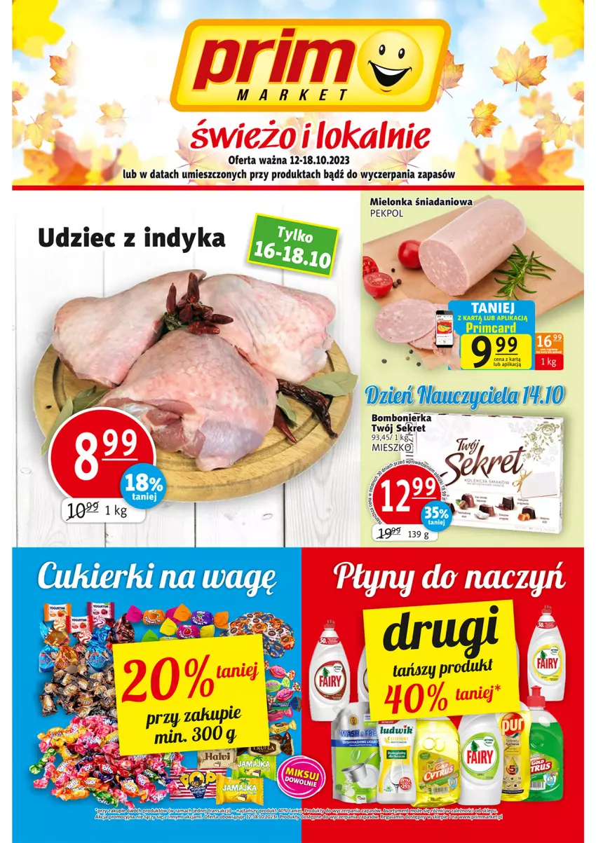 Gazetka promocyjna Prim Market - ważna 12.10 do 18.10.2023 - strona 1 - produkty: Danio, Kret, Pekpol