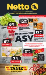Gazetka promocyjna Netto - Artykuły spożywcze - Gazetka - ważna od 10.05 do 10.05.2023 - strona 1 - produkty: Piwa, Piwo, Kurczak, Rum, Gra, Papier, Kawa mielona, Kawa, Tyskie, Papier toaletowy, Siatka, Skrzydełka z kurczaka, Wino, Grill