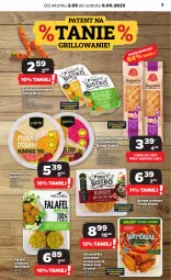 Gazetka promocyjna Netto - Artykuły spożywcze - Gazetka - ważna od 10.05 do 10.05.2023 - strona 7 - produkty: Piec, Sałatka, Hummus, Mus, Skrzydełka pieczone, Sałatka warzywna, Sałat, Bagietka, Burger, Fa