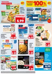 Gazetka promocyjna Kaufland - Mocny Start - Gazetka - ważna od 05.11 do 05.11.2025 - strona 16 - produkty: Pierogi, Warzywa, Frosta, Sos, Ser, Por, Zupa, Stek, Produkty mrożone, Krewetki, Frytki, Dorsz, Waga, Boczniak, Szpinak, Hortex, Fa