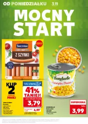 Gazetka promocyjna Kaufland - Mocny Start - Gazetka - ważna od 05.11 do 05.11.2025 - strona 5 - produkty: Sok, Parówki, Bonduelle, Tarczyński, Kukurydza