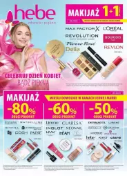 Gazetka promocyjna Hebe - Gazetka - ważna od 20.03 do 20.03.2024 - strona 1 - produkty: Bell, Maybelline, NeoNail, PAESE, Fa