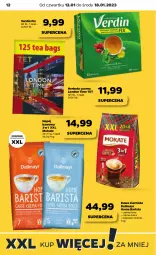Gazetka promocyjna Netto - Artykuły spożywcze - Gazetka - ważna od 18.01 do 18.01.2023 - strona 12 - produkty: Kawa ziarnista, Dallmayr, Kawa, Herbata czarna, Herbata, Napój