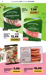 Gazetka promocyjna Netto - Artykuły spożywcze - Gazetka - ważna od 18.01 do 18.01.2023 - strona 4 - produkty: Mięso mielone, Kiełbaski białe, Mięso