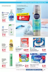 Gazetka promocyjna Makro - [Oferta promocyjna] Artykuły spożywcze i przemysłowe - Gazetka - ważna od 02.05 do 02.05.2022 - strona 13 - produkty: Nivea Men, Mydło w płynie, Rum, Gin, Papier, Ręcznik kuchenny, Pianka do golenia, Taft, Papier toaletowy, Velvet, Dove, Ręcznik, Rolki, Schauma, Szampon, Foxy, Mydło, Nivea